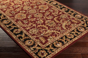 Surya Middleton Hand-tufted 3'6" X 3'6" Wool Rug - Traditional Elegance, Medium Pile, Spot Clean Only Mustard Wool Awoc2001-6rd