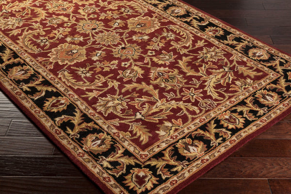 Surya Middleton Hand-tufted 3'6" X 3'6" Wool Rug - Traditional Elegance, Medium Pile, Spot Clean Only Mustard Wool Awoc2001-6rd