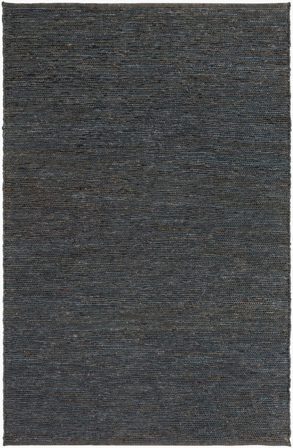 Surya Purity 2'3" X 8' Handmade Jute Rug - Global Inspired Design For Elegant Home Décor And Durability Deep Teal Jute Awpy5034-238