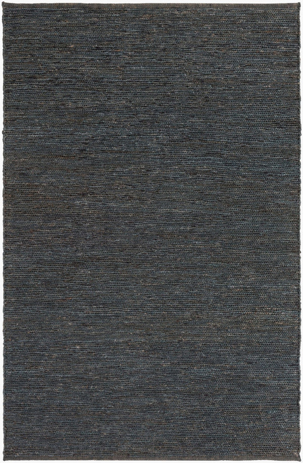 Surya Purity 2'3" X 8' Handmade Jute Rug - Global Inspired Design For Elegant Home Décor And Durability Deep Teal Jute Awpy5034-238