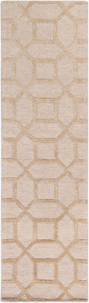 Livabliss Arise Hand Tufted Wool Viscose Area Rug Artisan Crafted for Entryways and Bedside Accent Light Beige, Ta 2'3" x 8' AWRS2130-238