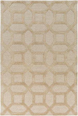 Livabliss Arise Hand Tufted Wool Viscose Area Rug Artisan Crafted for Entryways and Bedside Accent Light Beige, Ta 2' x 3' AWRS2130-23