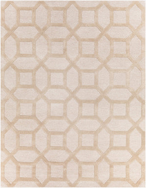 Livabliss Arise Hand Tufted Wool Viscose Area Rug Artisan Crafted for Entryways and Bedside Accent Light Beige, Ta 7'6" x 9'6" AWRS2130-7696