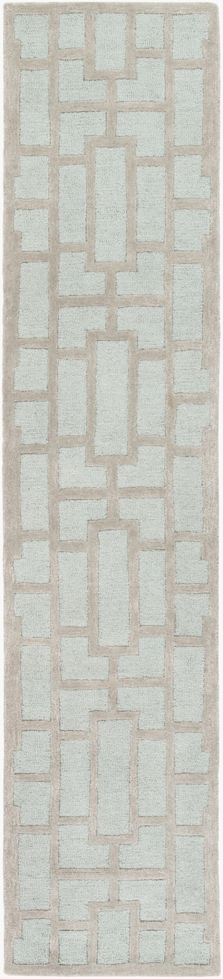 Livabliss Arise Hand Tufted Wool Viscose Blend Area Rug Soft Textured Accent for Entryways Dusty Sage, Sag 2'3" x 14' AWRS2139-2314
