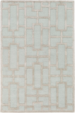 Livabliss Arise Hand Tufted Wool Viscose Blend Area Rug Soft Textured Accent for Entryways Dusty Sage, Sag 3' x 5' AWRS2139-35