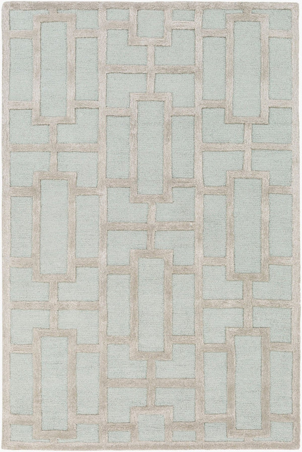 Livabliss Arise Hand Tufted Wool Viscose Blend Area Rug Soft Textured Accent for Entryways Dusty Sage, Sag 3' x 5' AWRS2139-35