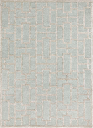 Livabliss Arise Hand Tufted Wool Viscose Blend Area Rug Soft Textured Accent for Entryways Dusty Sage, Sag 8' x 11' AWRS2139-811