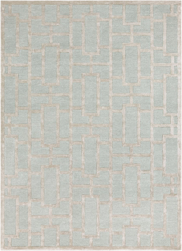 Livabliss Arise Hand Tufted Wool Viscose Blend Area Rug Soft Textured Accent for Entryways Dusty Sage, Sag 8' x 11' AWRS2139-811