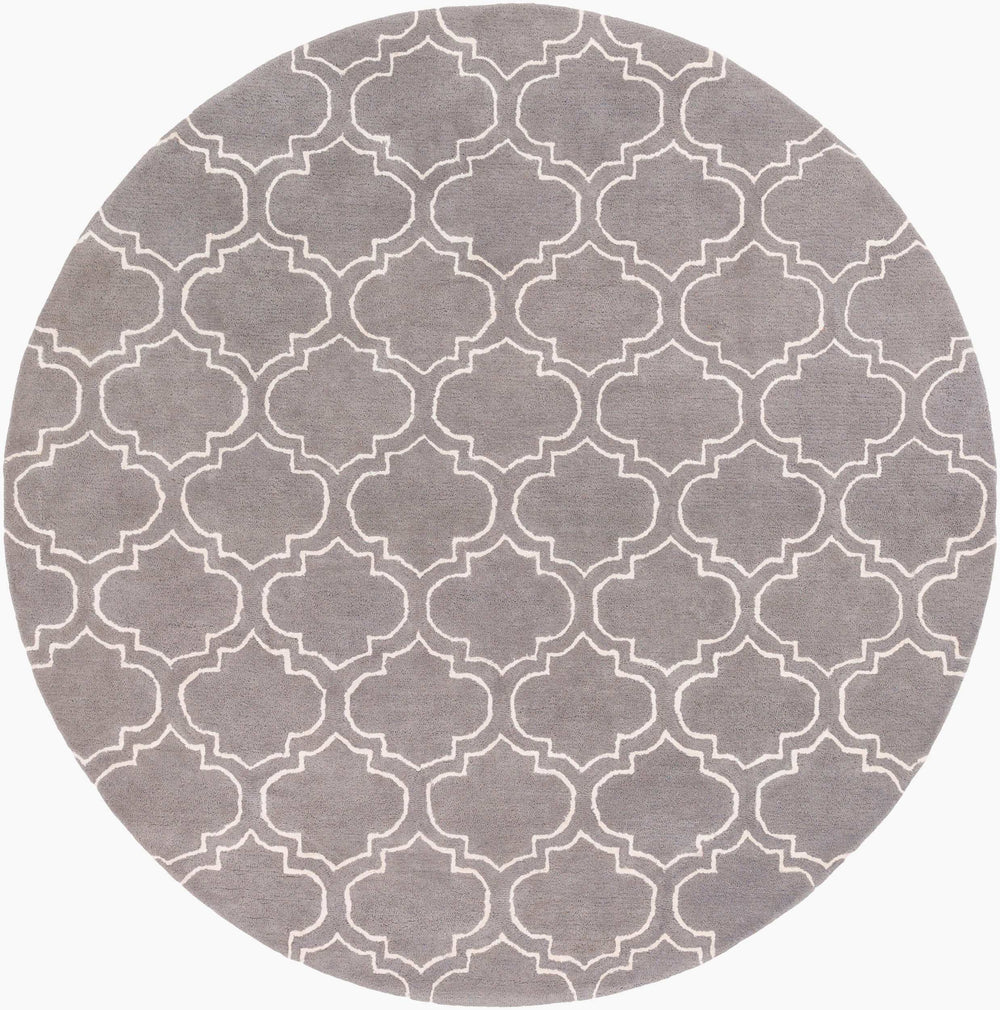 Surya Signature Awsg-2144 6' X 6' Hand-tufted Wool & Viscose Rug For Modern Home Decor - Medium Pile  Wool,Viscose Awsg2144-8rd