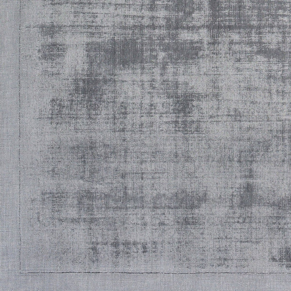 Livabliss Silk Route Hand Loomed Viscose Area Rug Lustrous Sheen for Contemporary Entryways Medium Gray 2'3" x 8' AWSR4034-238