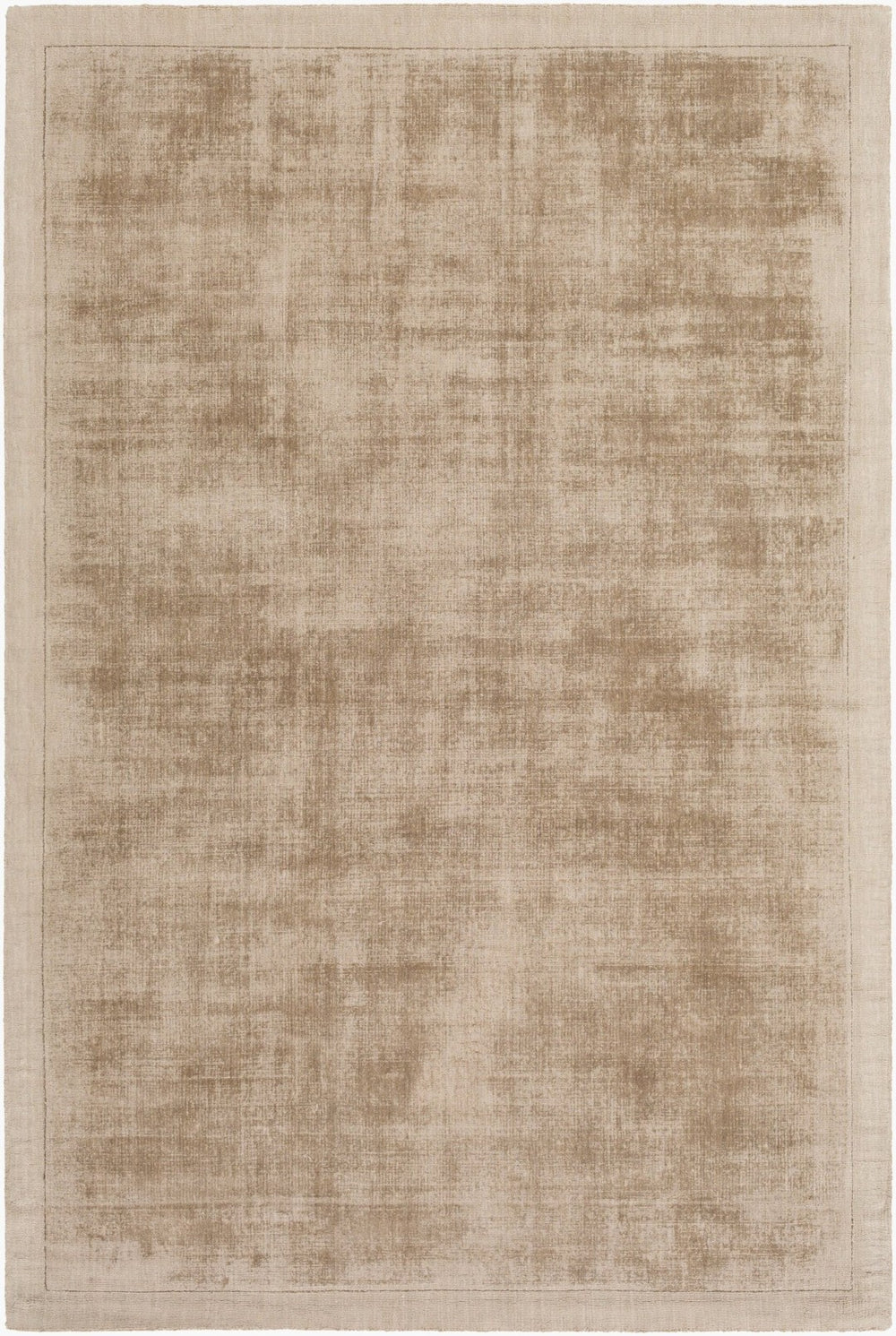 Livabliss Silk Route Hand Loomed Viscose Accent Rug Lustrous Sheen for Modern Interiors Taupe 8' x 10' AWSR4035-810