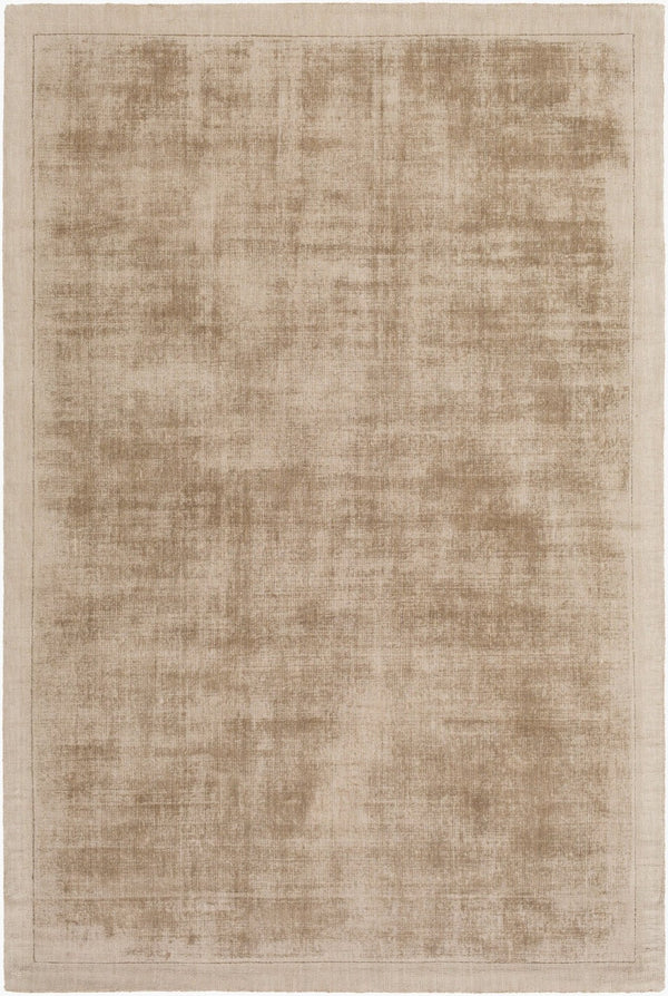 Livabliss Silk Route Hand Loomed Viscose Accent Rug Lustrous Sheen for Modern Interiors Taupe 8' x 10' AWSR4035-810