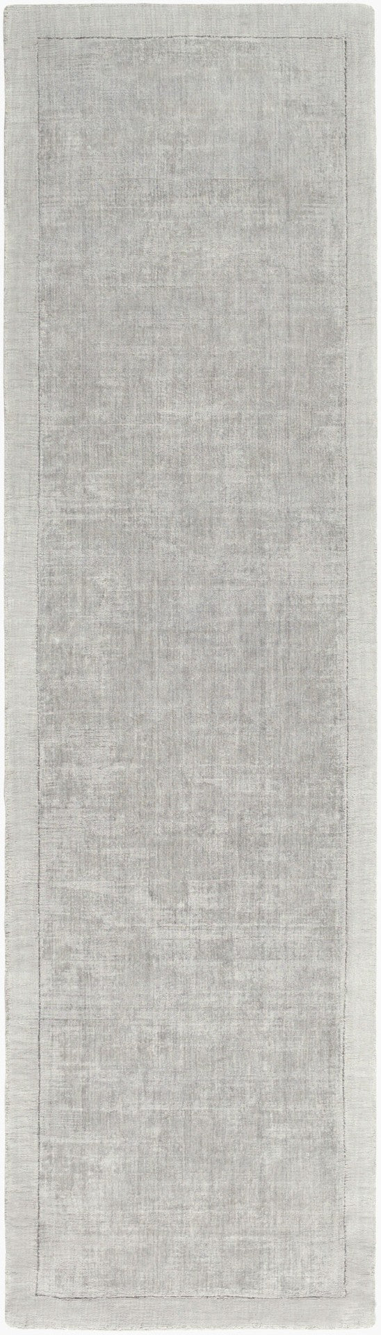 Livabliss Silk Route Viscose Hand Loomed Area Rug with Lustrous Sheen for Modern Interiors Light Sage 2'3" x 8' AWSR4036-238