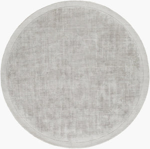 Livabliss Silk Route Viscose Hand Loomed Area Rug with Lustrous Sheen for Modern Interiors Light Sage 3'6" x 3'6" AWSR4036-36RD