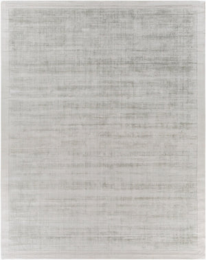 Livabliss Silk Route Viscose Hand Loomed Area Rug with Lustrous Sheen for Modern Interiors Light Sage 8' x 10' AWSR4036-810