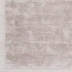 Livabliss Silk Route Hand Loomed Viscose Area Rug with Lustrous Sheen for Modern Interiors Medium Gray 5'9" x 5'9" AWSR4037-59RD
