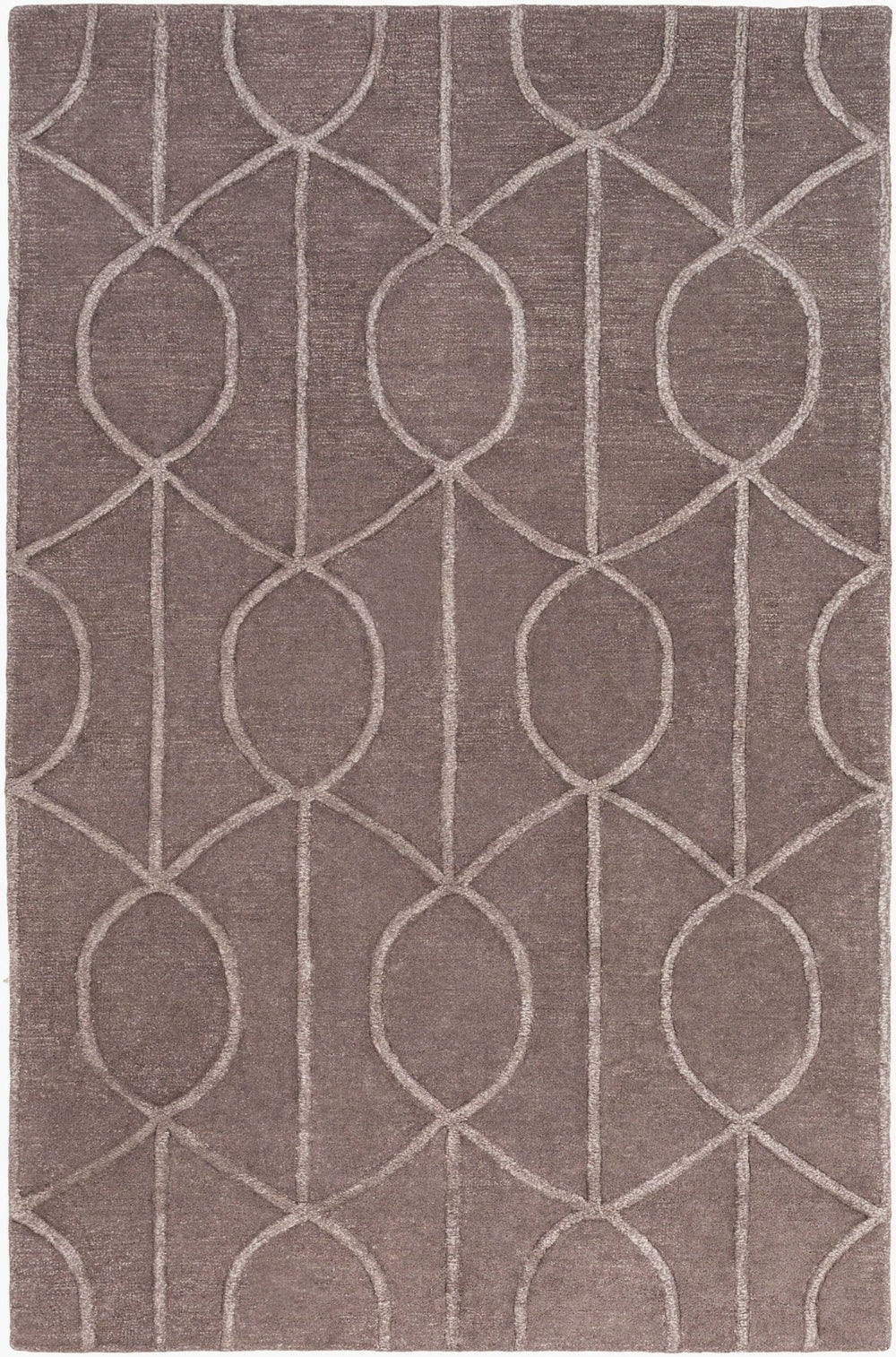 Surya Urban Hand-tufted Wool Viscose Area Rug with Organic Texture for Living Rooms AWUB2158-46