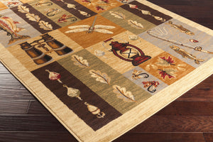 Livabliss Uptown Geometric Olefin Area Rug Turkish Woven Traditional Design for Living Rooms AWUP1079-3PC