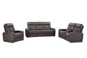 Parker Living Equinox - Mercury Power Reclining Sofa Loveseat and Recliner Mercury MEQU-321PH-MERC Parker House