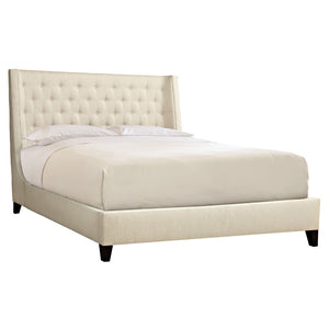 Bernhardt Maxime King Shelter Bed with Button Panel Headboard K1249