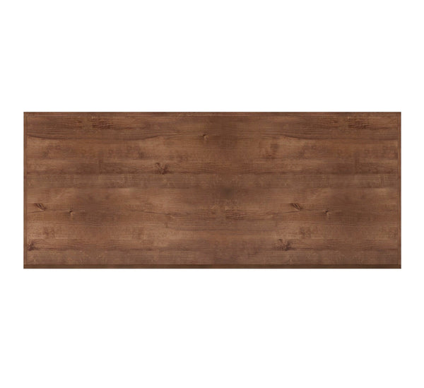 Legends Furniture Bridgevine Home Sausalito 60 Inch Workstation Desk, No Assembly Required, Whiskey Finish Fruitwood, Brown Knotty Alder Solids And Veneers Sl6250.Wky