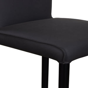 Porter Designs Porter Rigel Modern Gray Full-grain Leather Counter Chair Set Of 2 - Stylish Comfort & Durability Gray Leather 07-204-09-0171