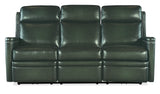 Hamilton Power Sofa with Power Headrest Green SS116-PHZ3-029 Hooker Furniture