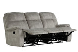 Parker House Parker Living Cooper - Shadow Natural Triple Reclining Sofa Shadow Natural 100% Polyester (S) MCOO#833-SNA