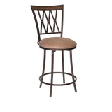 English Elm Steve Silver - Sedona - Swivel Counter Stool - Dark Brown