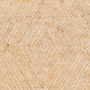 Livabliss Adalyn Jute Wool Flatweave Rug Handwoven Fringe Accent for Entryway or Kitchen Beige, Camel 8' x 10' AYD2300-810