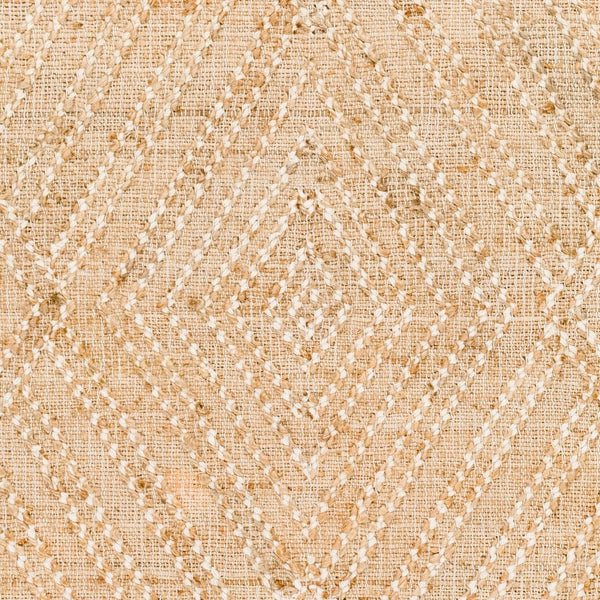Livabliss Adalyn Jute Wool Flatweave Rug Handwoven Fringe Accent for Entryway or Kitchen Beige, Camel 8' x 10' AYD2300-810