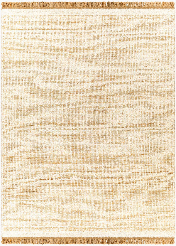 Surya Aylin Handwoven Jute & Wool 2' X 3' Rug – Cozy Farmhouse Charm With No-pile Finish & Fringe Detail Black Jute,Wool Ayi2300-23