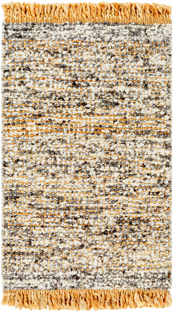 Aylin AYI-2302 2'6" x 8' Runner Handmade Rug AYI2302-268  Tan, Black, Taupe Surya