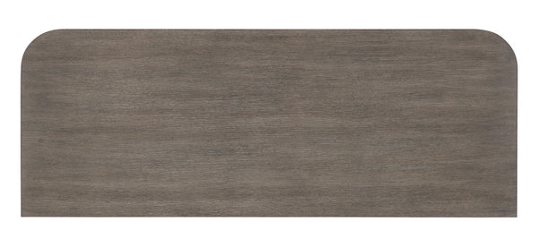 Hooker Furniture Modern Mood Bachelor's Chest With Felt & Cedar Linings, Leather-Wrapped Pulls, Rounded Contemporary Silhouette Medium Brown 6850-90017-89