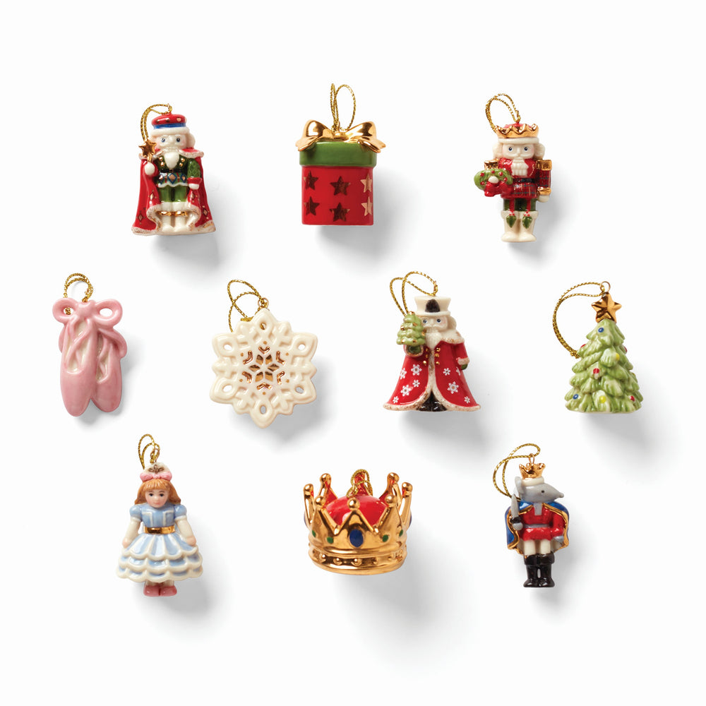 Lenox The Nutcracker 10-Piece Ornament Set Multi, NO COLOR PORCELAIN 893635