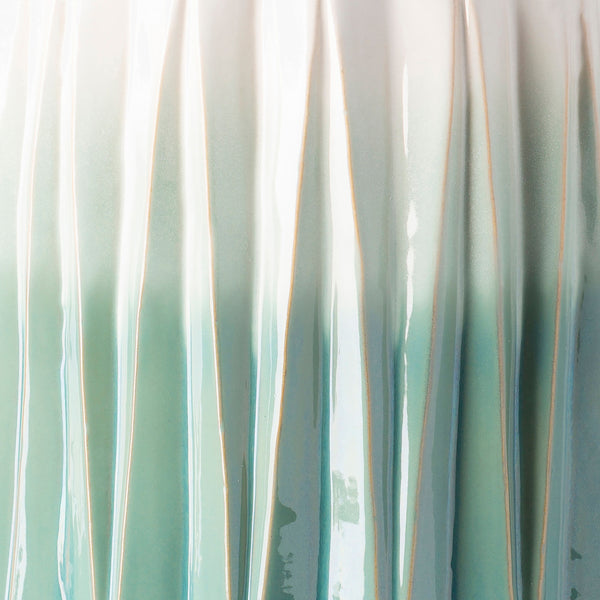 Surya Aynor End Table – Elegant 17" Garden Stool In Durable Ceramic For Indoor & Outdoor Use, Easy Care Blue Ceramic,Ceramic Ayn001-121217