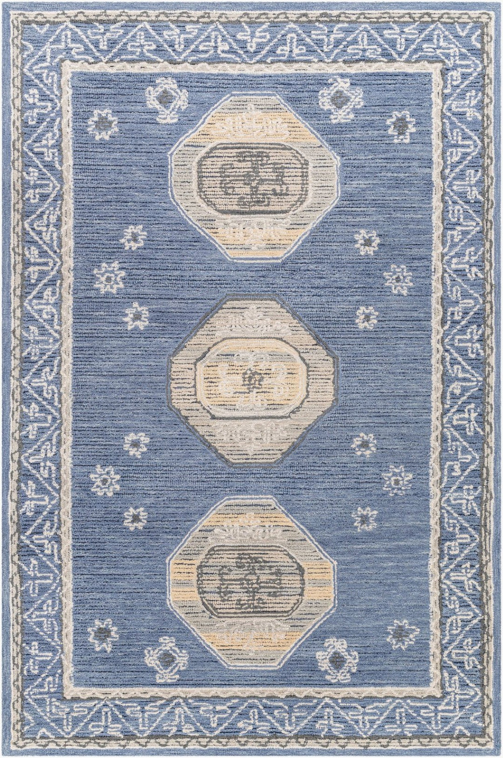 Livabliss Addyson Hand-tufted Wool Cotton Blend Accent Rug Traditional Pattern Entryway Bath AYO2300-23