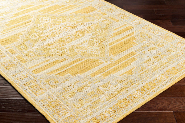 Livabliss Addyson Hand Tufted Wool Cotton Accent Rug for Entryway Hearth or Reading Nook Mustard, Light 2' x 3' AYO2302-23
