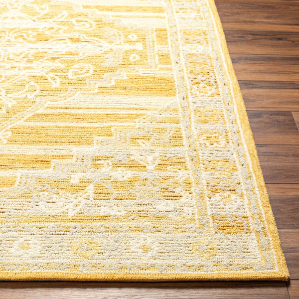 Livabliss Addyson Hand Tufted Wool Cotton Accent Rug for Entryway Hearth or Reading Nook Mustard, Light 2' x 3' AYO2302-23