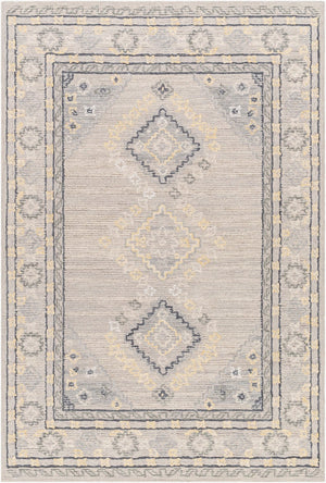 Livabliss Addyson Hand Tufted Wool Cotton Accent Rug Heritage Craft for Entryways and Compact Spaces Light Gray, Cha 2' x 3' AYO2304-23