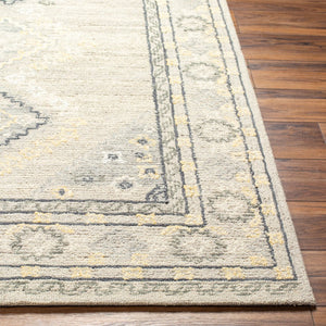 Livabliss Addyson Hand Tufted Wool Cotton Accent Rug Heritage Craft for Entryways and Compact Spaces Light Gray, Cha 2' x 3' AYO2304-23