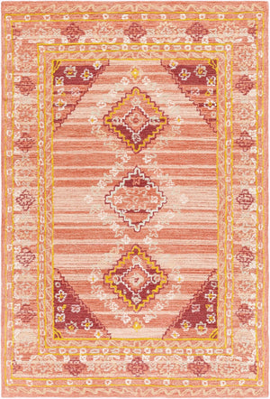 Livabliss Addyson Hand Tufted Wool Cotton Accent Rug Artisan Crafted for Entryways and Bedside Dusty Coral, Gr 9' x 12' AYO2306-912