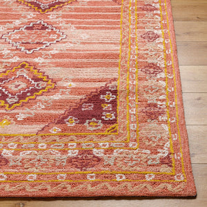 Livabliss Addyson Hand Tufted Wool Cotton Accent Rug Artisan Crafted for Entryways and Bedside Dusty Coral, Gr 9' x 12' AYO2306-912