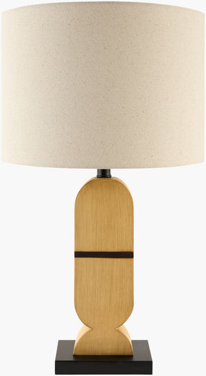 Livabliss Ayapel Hand-painted Resin Table Lamp with Linen Shade for Transitional Interiors AYP-001