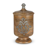 Park Hill Heritage Inlay Wood Canister EAW92994