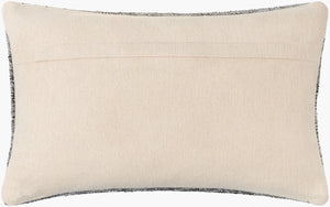 Surya Alyssa 14"L X 22"W Southwestern Accent Pillow – Unique Design, Comfort, And Easy Care For Any Room Medium Gray Recycled Pet Yarn,Cotton Ays004-2222p