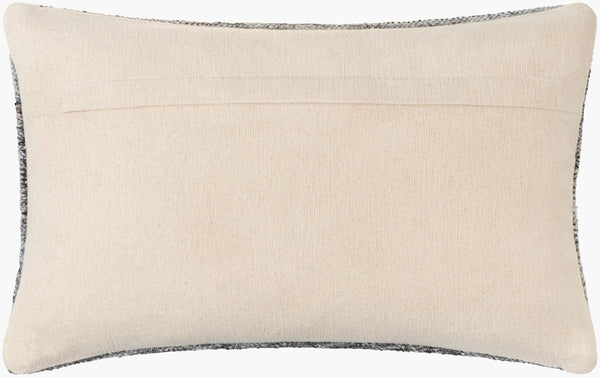 Surya Alyssa 14"L X 22"W Southwestern Accent Pillow – Unique Design, Comfort, And Easy Care For Any Room Medium Gray Recycled Pet Yarn,Cotton Ays004-2222p