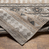 Alyssa AYS-2301 9' x 12' Handmade Rug AYS2301-912  Medium Gray, Ivory, Brown, Tan, Gray, Off-White Surya