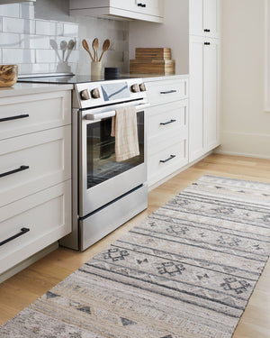 Surya Alyssa 2' X 3' Handmade Flatweave Rug - Rustic Recycled Pet Yarn, Durable, Easy To Clean Decor Piece Medium Gray Recycled Pet Yarn Ays2301-23