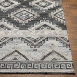 Alyssa AYS-2302 9' x 12' Handmade Rug AYS2302-912  Black, White, Light Slate, Medium Brown Surya